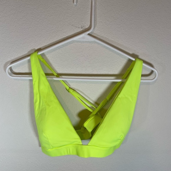 Neon Yellow Thong Bikini Set - Picture 7 of 8